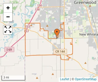 Area schools map