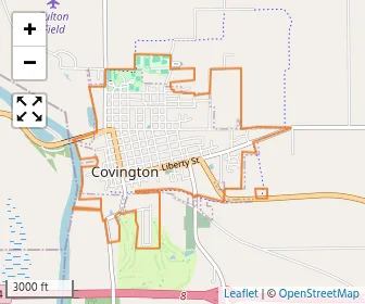 Area schools map