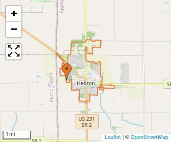 Area schools map