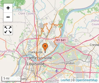 Area schools map