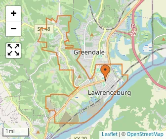 Area schools map
