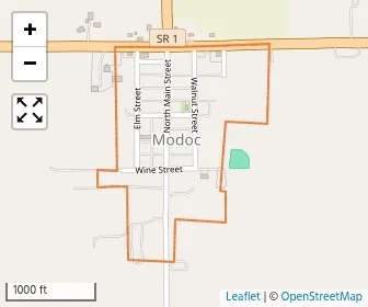 Area schools map