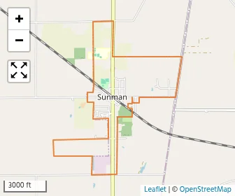 Area schools map