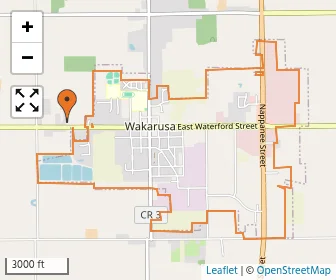 Area schools map