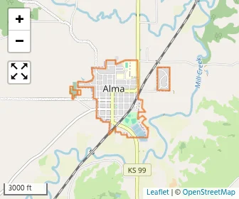 Area schools map