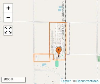 Area schools map