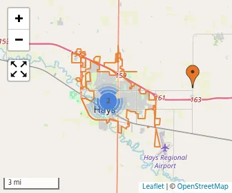 Area schools map