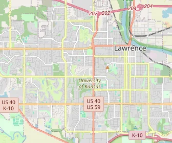 Area schools map