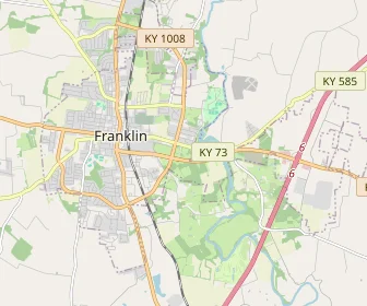Area schools map