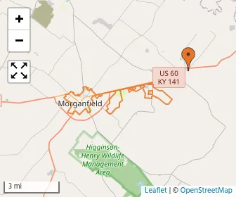 Area schools map