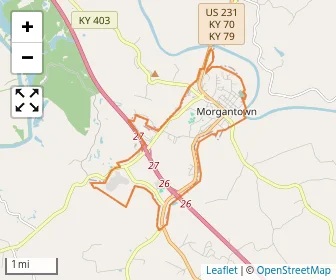 Area schools map