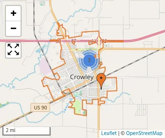 Area schools map