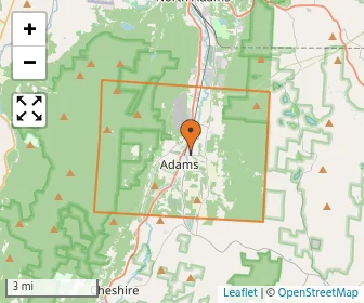Area schools map
