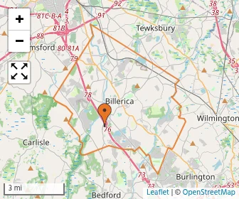 Area schools map