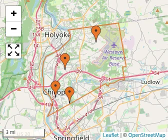 Area schools map