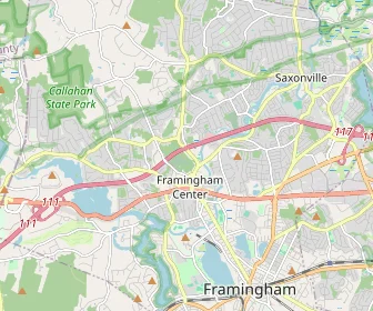 Area schools map