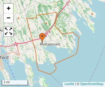 Area schools map