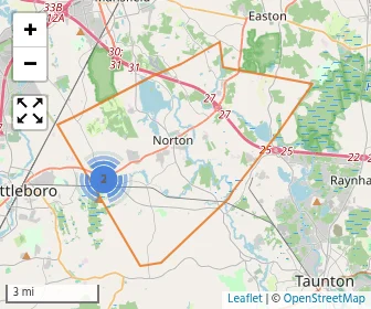 Area schools map