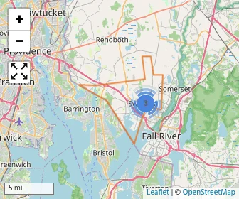 Area schools map