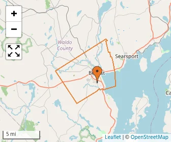 Area schools map
