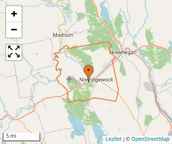 Area schools map
