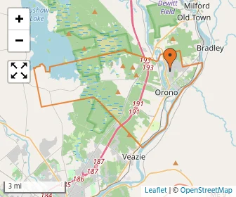 Area schools map