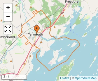 Area schools map