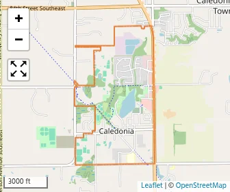 Area schools map