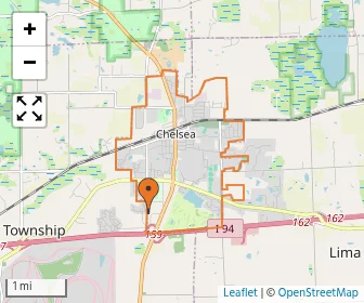 Area schools map