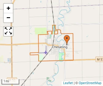 Area schools map