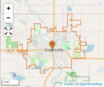 Area schools map