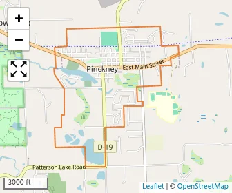 Area schools map