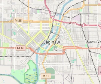 Area schools map