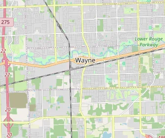 Area schools map