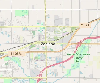 Area schools map