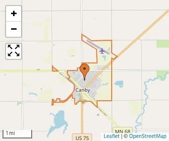 Area schools map