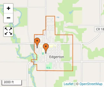 Area schools map