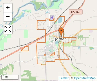 Area schools map