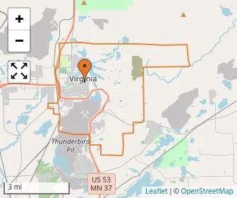 Area schools map