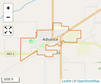 Area schools map