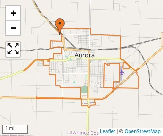 Area schools map