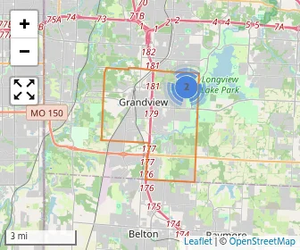 Area schools map