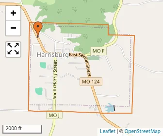 Area schools map
