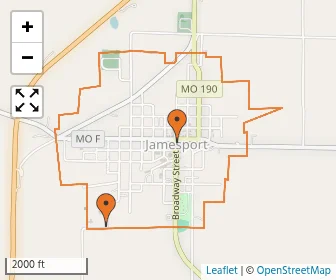 Area schools map