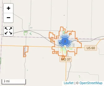 Area schools map