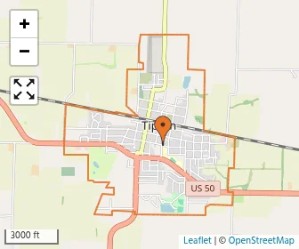 Area schools map