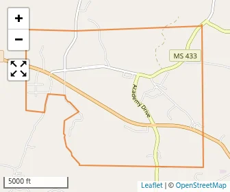 Area schools map
