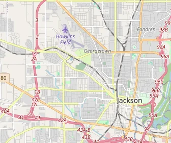 Area schools map