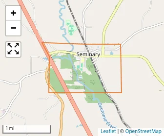 Area schools map