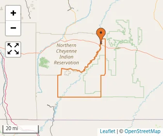 Area schools map